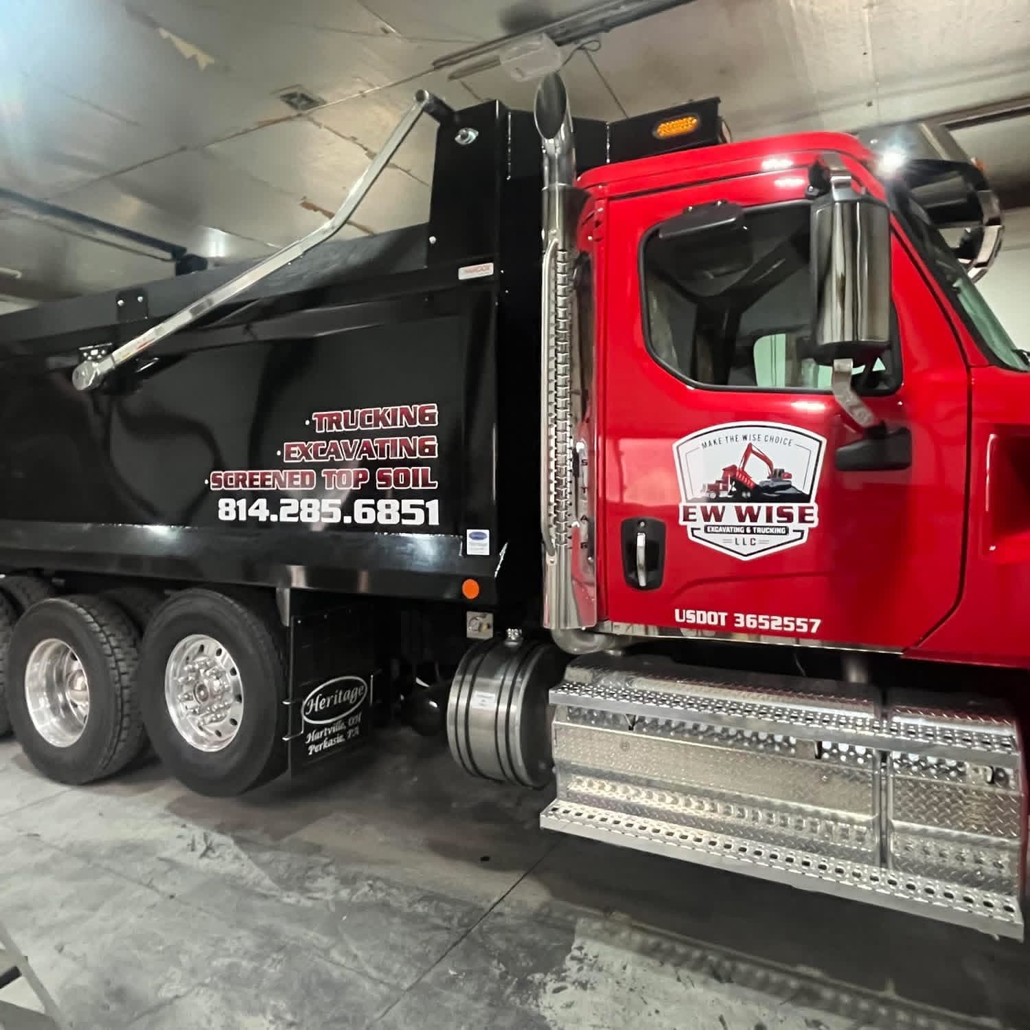 Trucking & Hauling — EW Wise Excavating & Trucking